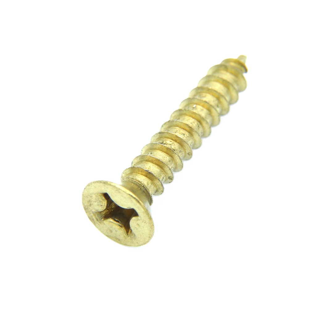 Hager 1-810-5952 Hinge Screws, Wood #12 x 1-1/4 FPHW US4-pkg12