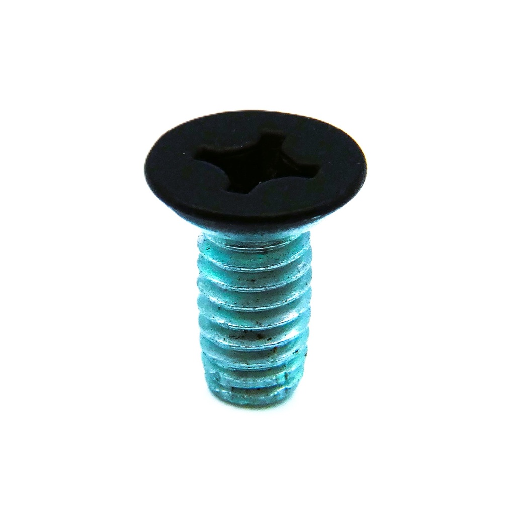 Hager 1-800-7725 Hinge Screws, Machine 12-24 x 1/2" FPHM L1 Black-pkg12