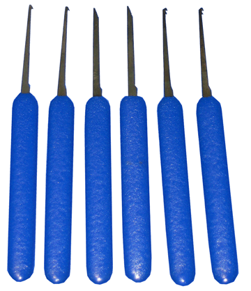 Peterson 6PE-B 6 Piece Single Sided Extractor Set