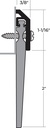 National Guard Products 203NA Neoprene Sill Sweep