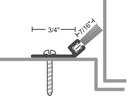 National Guard Products A626A Nylon Brush Weatherstrip