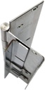 ABH A505-83-1/8" x US32D Pin and Barrel Hinge with Edge Guard - Stainless Steel