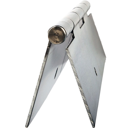 ABH A500 83-1/8" x US32D Pin and Barrel Full Mortise Hinge - Stainless Steel
