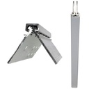 ABH A110HD-83" Continuous Full Mortise Hinge