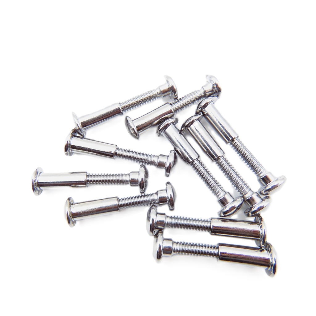 Toilet Partition Screw Pack for 3/4" Thick Material 6 Lobe T-27 Driver - pkg 10