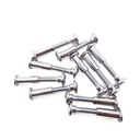 Toilet Partition Screw Pack for 3/4" Thick Material 6 Lobe T-27 Driver - pkg 10