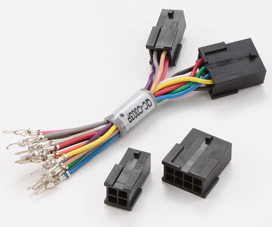 McKinney ElectroLynx Quick Connect Wire Harnesses 12 Wire, 22AWG, Molex One End