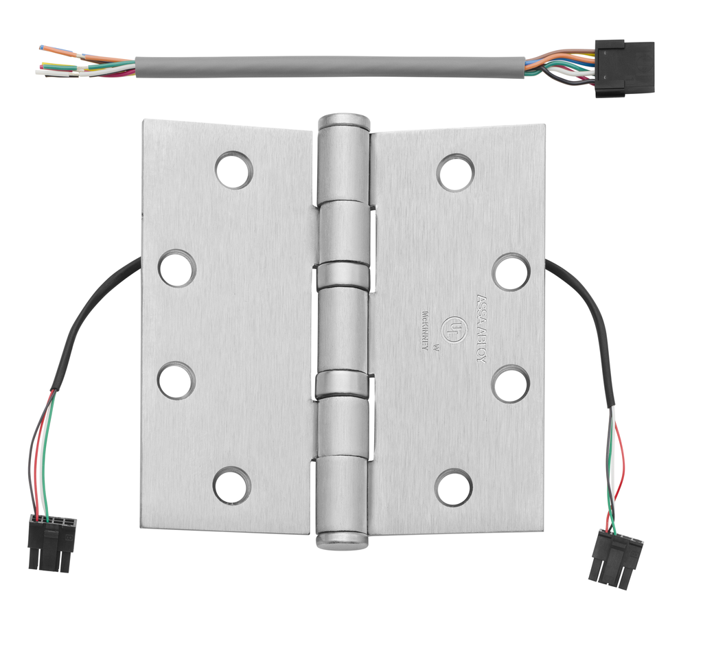 McKinney TA2714 QC4 4.5" x 4.5" 626 ElectroLynx 4 Wire Electric Hinge