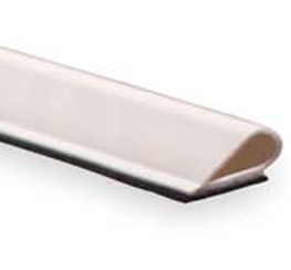 Pemko S88W White Adhesive-Backed Fire/Smoke Silicone Seal Perimeter Gasketing 