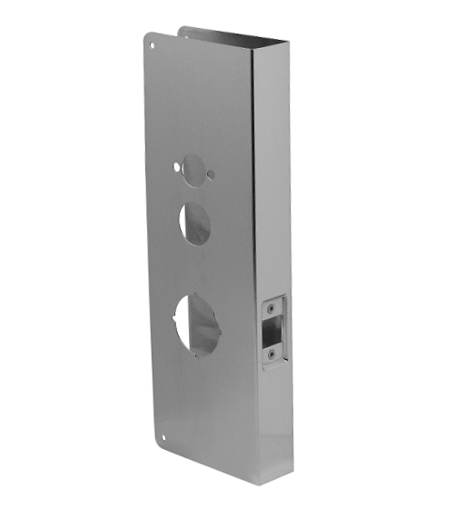Don-Jo 9-CW Stainless Steel Wrap-Around Plate for Simplex L1000