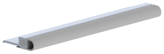 Hager 891SDV Weatherstrip Dark Bronze with Vinyl Insert