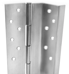 ABH A511 Swing Clear Hinge with Edge Guard, 83-1/8" x US32D