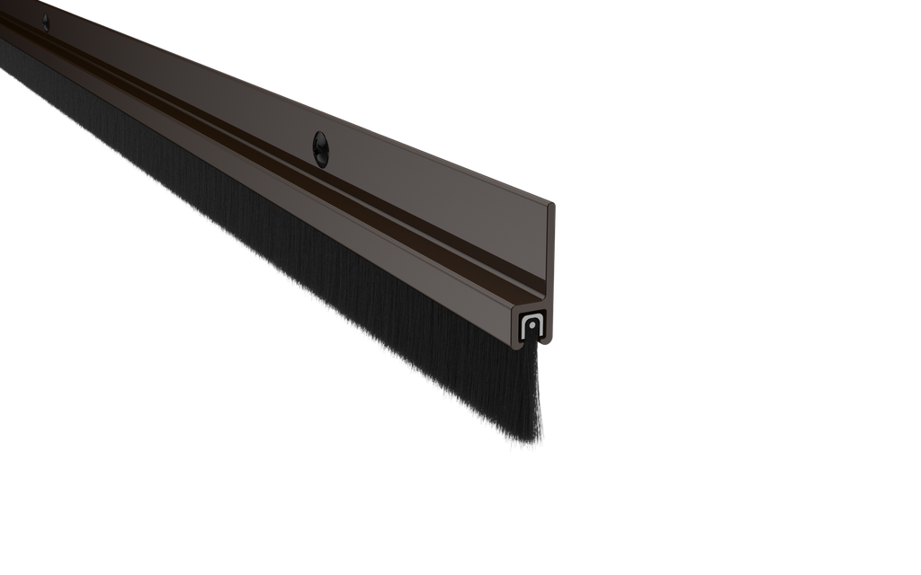 Pemko 18061DNB Nylon Brush Sill Sweep, Dark Bronze