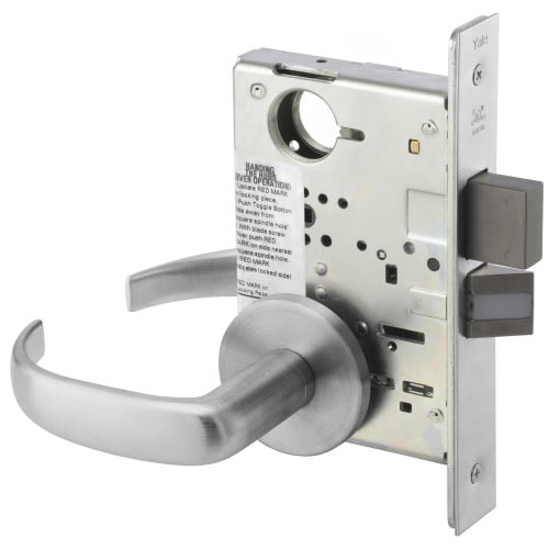 Accentra PBR 8822FL Mortise Lockset Dormitory/Exit Function less Cylinder - Yale