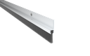 Pemko 18061CNB Anodized Aluminum Door Bottom Sweep with 5/8" Brush Insert