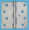 Hager 1543 4" x 4" Hinge w/ Square Corner x 5/8" Radius Corner