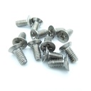 Hager 1-803-2499 Stainless Steel Machine Screw 12-24 x 1/2 inch FPHM-pkg12