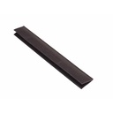Pemko S44D Fire/Smoke Silicone Seal Perimeter Door Gasketing, Dark Brown