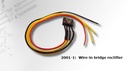 HES 2001-1 Wire-in Bridge Rectifier